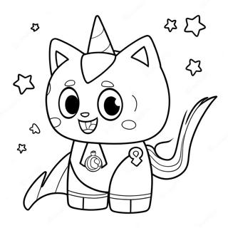 Page A Colorier Unikitty 9626-7850