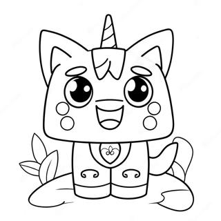 Page A Colorier Unikitty 9626-7852