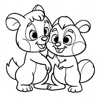 Page A Colorier Chip Et Dale 9686-7900