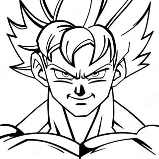 Goku Ultra Instinct Pages À Colorier