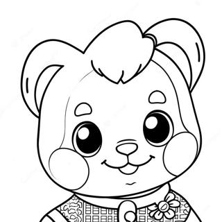 Page A Colorier Calico Critters 9776-8042