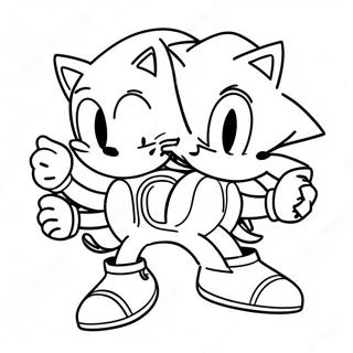 Page A Colorier Sonic Mania 9796-8059