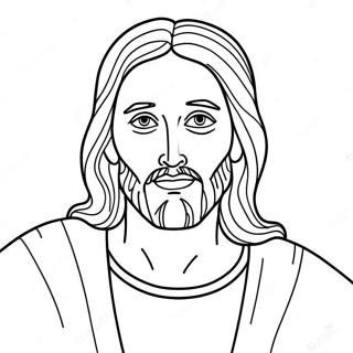 Page A Colorier Jesus Maime 9856-8106