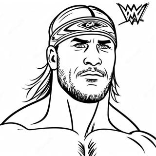 Page A Colorier Wwe 9906-8148