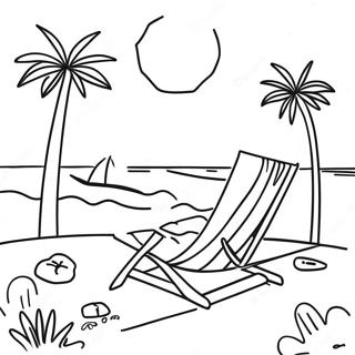 Page A Colorier Des Vacances Dete Colorees 9957-8190