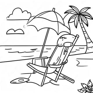 Page A Colorier Des Vacances Dete Colorees 9957-8191