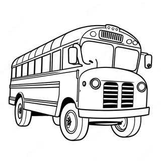 Page A Colorier Dun Bus Scolaire 9976-8202