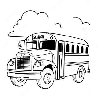 Page A Colorier Dun Bus Scolaire 9976-8204